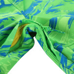 Dětská softshellová bunda s membránou ALPINE PRO LANCO neon green 140-146