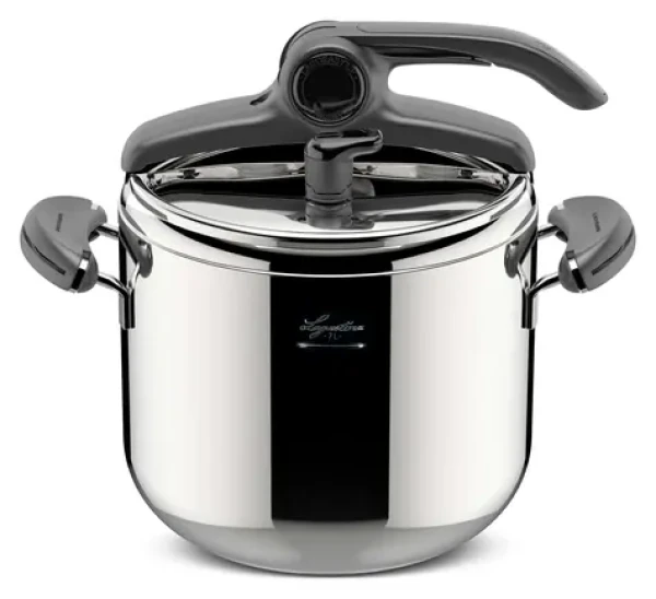 Lagostina Mia / Tlakový hrniec / hliník a nerezová oceľ / 22 cm / 7 l (010033010707)