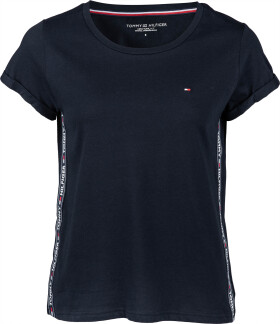 Dámske krátke tričko UW0UW01374 tmavomodré - Tommy Hilfiger XS