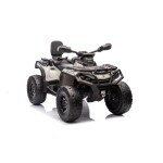 Mamido Detská elektrická štvorkolka Can-Am Outlander ATV sivá
