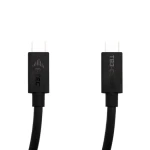 I-TEC Thunderbolt 3 Class Cable čierna / Dátový kábel / 150 cm / 40 Gbps / 100W Power Delivery / USB-C (TB3CBL150CM)