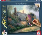 Schmidt SPIELE Maľovanie akrylom Thomas Kinkade: Moonlight Cottage