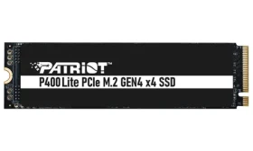 Patriot P400 Lite 2TB čierna / SSD / M.2 2280 / R: 3500MBs / W: 2700MBs / PCIe Gen 4 (P400LP2KGM28H)