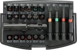 YATO Sada bitov s adaptérom 1/4" / Sada bitov / 23 ks / adaptér 60 mm / oceľ AISI S2 (YT-04621)