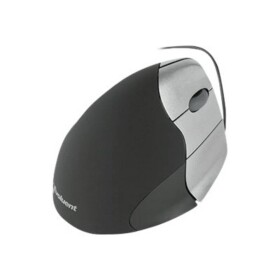 Evoluent VerticalMouse 3 optická ergonomická myš, USB, 5 tlačidlo, 2600 dpi, čierna, strieborná; VM3R2-RSB