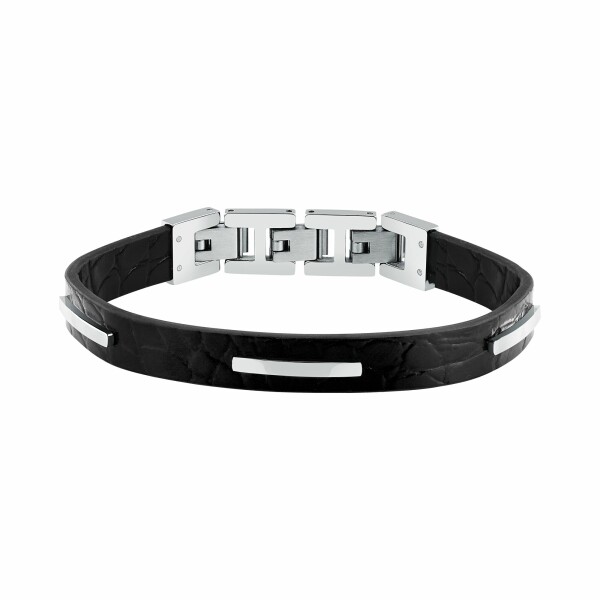 Trussardi Pánsky náramok z kože T-Leather TJAXZ09