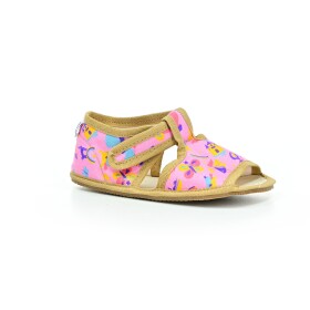 Milash Monica ružové barefoot papuče (široké) 31 EUR