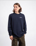 Patagonia M's L/S P-6 Logo Responsibili-Tee® New Navy S