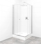 Sprchovací kút štvorec 90x90 cm SAT Project SIKOMUQ90CRCH SIKOMUQ90CRCH