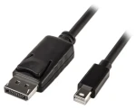 PremiumCord kábel Mini DisplayPort - DisplayPort / V1.2 / M / M / 1 m (kport7-01)