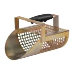 GARRETT Kovová lopatka na piesok / Hračka na piesok / Eloxovaná oceľ / Sito 3/8” (1600970)