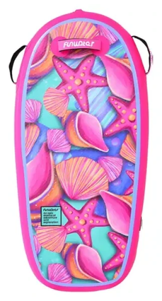 FunWater Bodyboard ESIZ00089 110 cm ružová / Nafukovacia doska / PVC / Pumpa a popruh v balení (ESIZ00089)