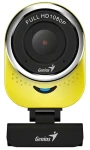 Genius QCam 6000 žltá / Web kamera / 1920x1080 / USB 2.0 / mikrofón (32200002409)