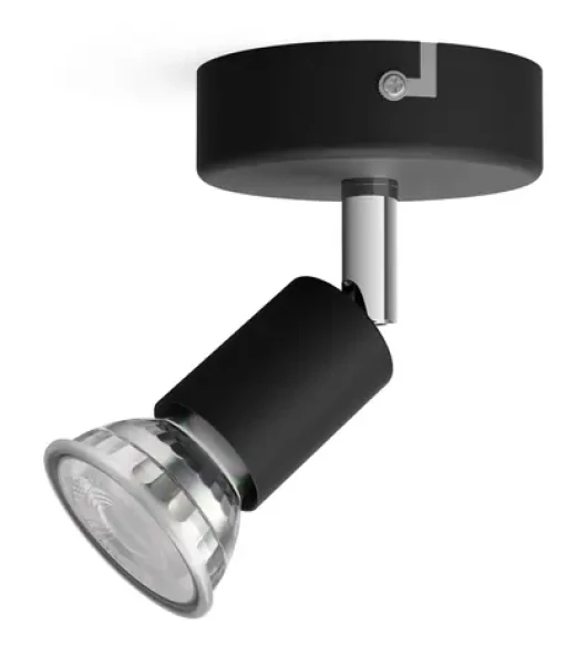 Philips Limbali 1xGU10 50W čierna / Bodové svietidlo / GU10 / bez zdroja / IP20 / kov (SKL000407625)