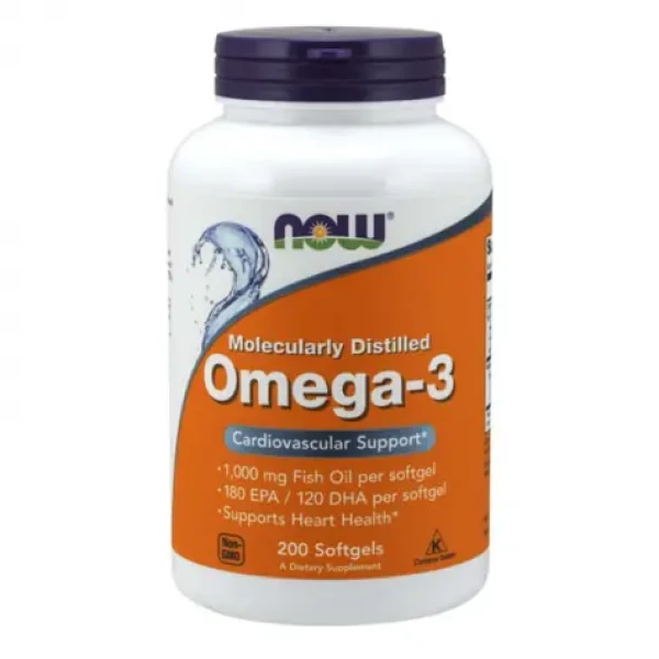 Omega 3 - NOW Foods (200 kaps.) (35476-1-200tab)