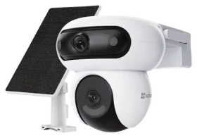Ezviz CS-HB90x/SP / Vonkajšia otočná IP kamera / batériová / solárny panel / 4G/LTE / Wi-Fi (CSHB90XSP)