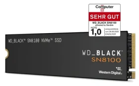WD Black SN8100 4TB / M.2 SSD 2280 NVMe / PCIe 5 x4 / čítanie: 14 900 MB/s / zápis: 14 000 MB/s / 5y (WDBCMT0040BNC-WRSN)