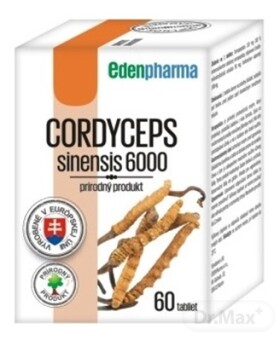 EDENPHARMA Cordyceps sinensis 6000 60 kapsúl