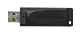 Verbatim Store #39;n#39; Go Slider 32GB čierna / Flash Disk / USB 2.0 / čítanie: 10MBs / zápis: 4MBs (98697-V)