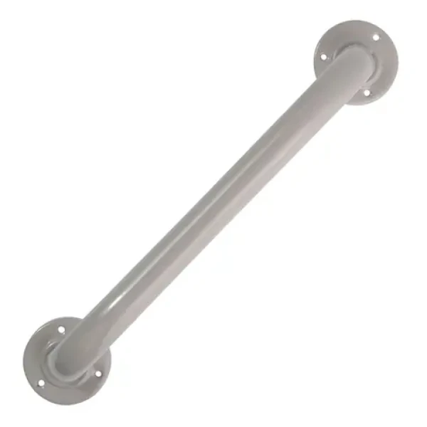 MSV SAFE šedo-hnedá / Bezpečnostné madlo / oceľ / 30 cm / nosnosť 50 kg