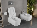 MEXEN - York Závesná WC misa vrátane sedátka s slow-slim, duroplast, biela 30114000