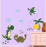 Veselá Stena Samolepka Kreslené Dinosaure