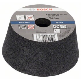 Bosch Accessories 1608600240 Conical cup wheel – Stone/concrete 90 mm, 110 mm, 55 mm, 36 Bosch 1 ks; 1608600240