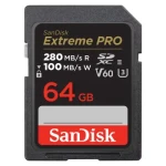 SanDisk SDXC Extreme Pro 64 GB / Pamäťová karta / UHS-II / U3 / V60 / 280 MB/s (SDSDXEP-064G-GN4IN)