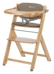 BEBECONFORT Timba Natural Wood s podložkou / Rastúca detská stolička / od 6 mesiacov / nosnosť 110 kg (2740014210BC)