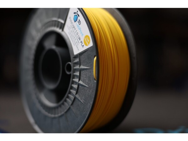 Polylight 1.0 LW PLA CUB žltý filament 1,75 mm 3DLabPrint 1 kg