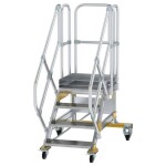 MUNK Günzburger Steigtechnik 600764 hliník, pozinkovaná ocel schodíky; 600764