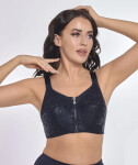 Mäkká podprsenka s kosticami Viki Zuza 586 Night Blue 80-95 noční modrá 85H