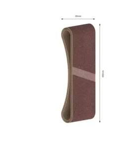 BOSCH 2608606004 X440 / Brúsny pás na drevo / Zrnitosť G150 / 60 × 400 mm / 3 ks (2608606004)