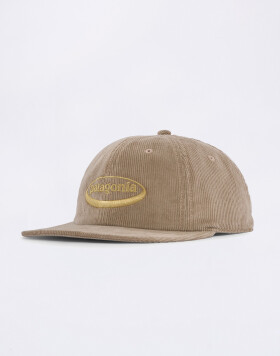 Patagonia Corduroy Cap '95 Oval Logo: Seabird Grey