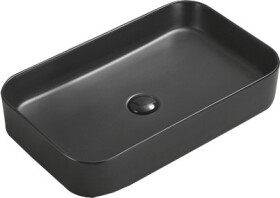 MEXEN - Vena umývadlo na dosku 60 x 37, čierna mat 22196085