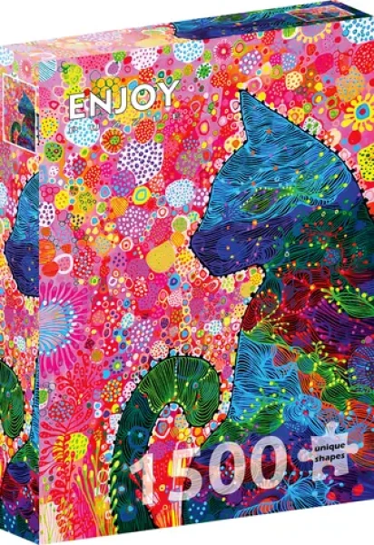 ENJOY Puzzle Túlavá mačka