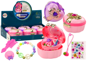 Mamido Sada kufríkov a šperkovníc srdiečko krabičky na šperky a doplnky MIX