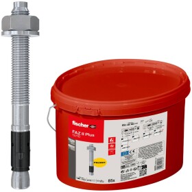 Fischer FAZ II Plus 12/10 Eimer (85) čapová kotva 109 mm 12 mm 568859 85 ks; 568859