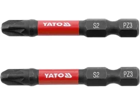 YATO Rázový bit 1/4" PZ3 / Bit rázový / PZ3 / 50 mm / 2 ks