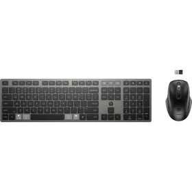 HP 720 čierna / Bezdrôtový set / Klávesnica + myš / nabíjacia / USB+BT / CZ+SK (9T5A9AA#BCM)