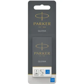 PARKER Quink Atramentové bombičky modrá 5ks / do plniacich pier Parker (1950208)