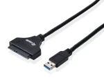 Equip USB-A 3.0 na SATA 2,5" / Adaptér / 5 Gbps / 0,5 m / čierna (133471)