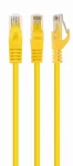 Gembird PP6U-1.5M CAT6 UTP 1.5m žltá / Patch kábel / RJ45 (PP6U-1.5M/Y)