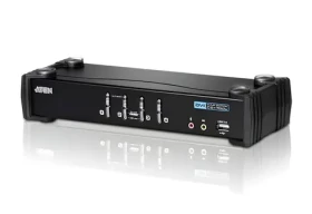 Aten CS1764A / KVM prepínač / 4- Port / DVI / USB / audio (CS1764A)