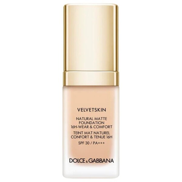 Dolce Gabbana Zmatňujúci tekutý make-up Velvetskin Natura Matte Foundation) 30 ml