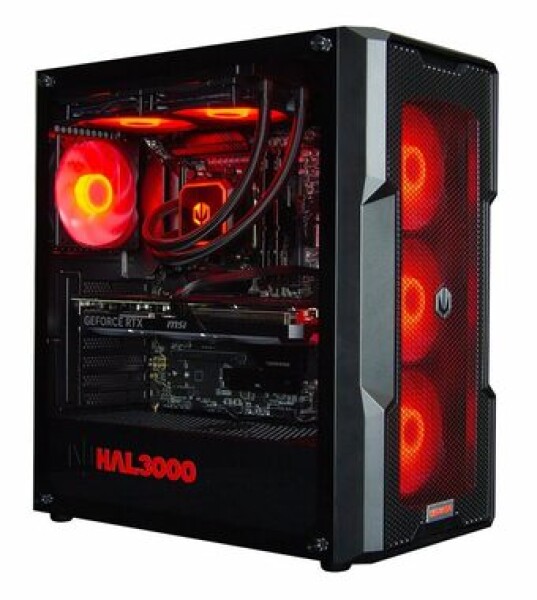 HAL3000 Alfa Gamer Elite RTX 4070 čierna / AMD Ryzen 7 7800X3D 4.2GHz / 32GB / 1TB / RTX 4070 12GB / W11 (PCHS2674)