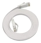 MicroConnect CAT6a U/UTP FLAT 1m biela / Patch kábel (V-UTP6A01W-FLAT-LSZH)