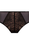 NOHAVIČKY DESIRE HIGH BLACK BLACK-BEIGE XL