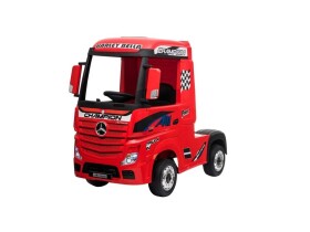 Mamido Detské elektrické auto Mercedes Actros červené