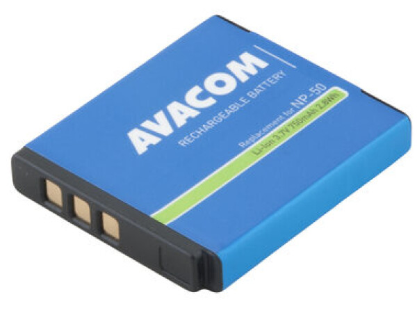 AVACOM Náhradná batéria Fujifilm NP-50 / Li-Ion / 3.7V / 750mAh / 2.8Wh (DIFU-NP50-B750)